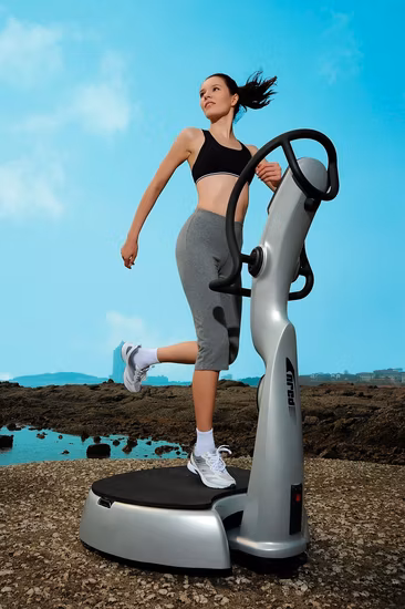 Outdoor Trampoline Home Indoor Gym Small Trampoline Fitness Equipment Round Trampoline with Ladder & Net